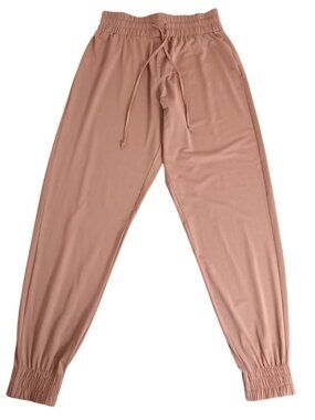 Zara Sport Nude Athletic Track Jogger Pants S